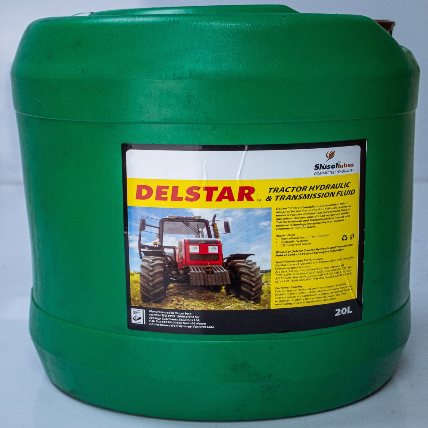 DELSTAR TRACTOR HYDRAULIC & TRANSMISSION FLUID