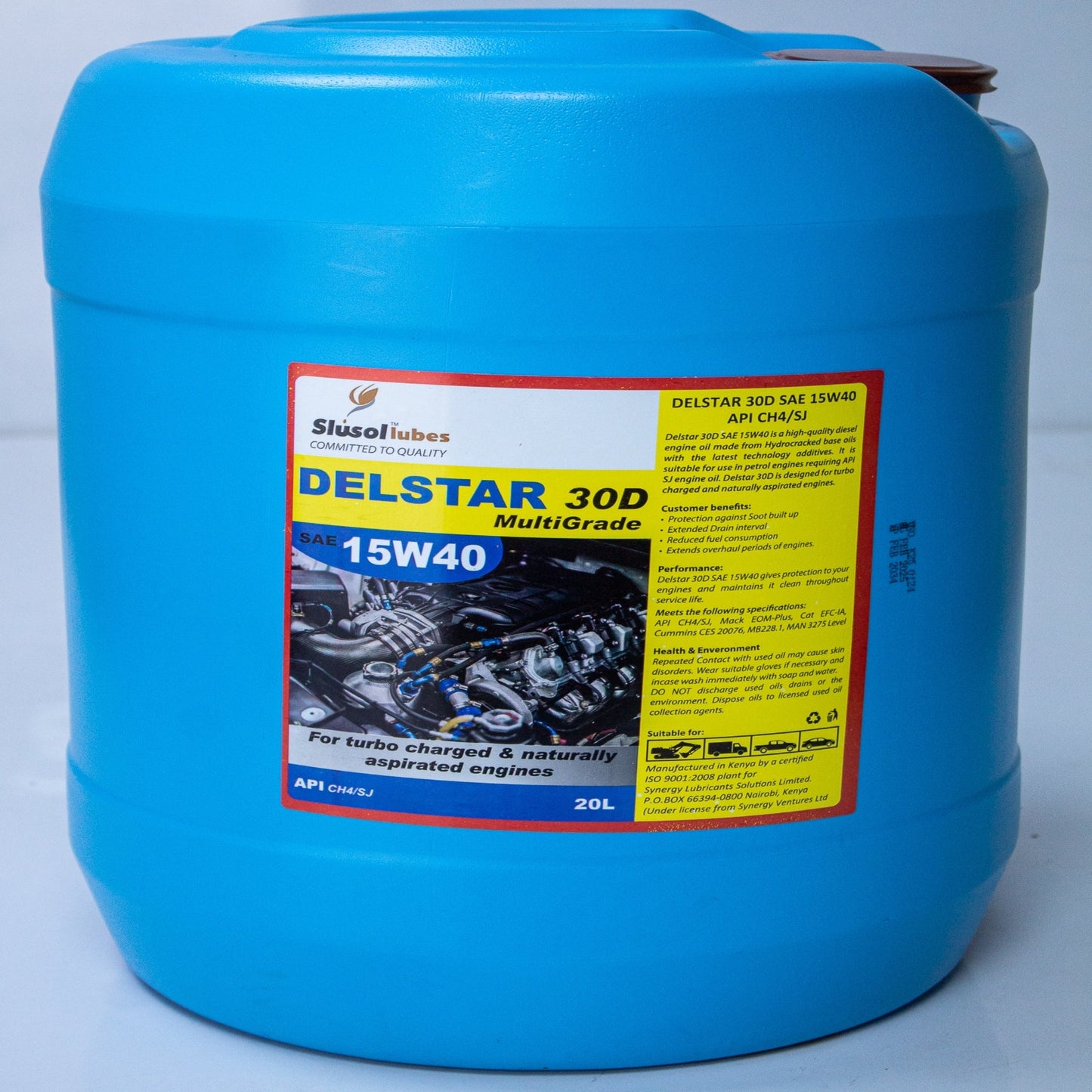 DELSTAR 30D MULTIGRADE  15W40