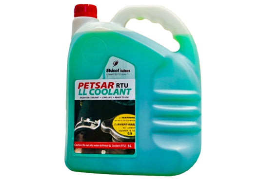 PETSAR Long Life Coolant RTU Green 5L — Mapett Autostore & Lubricants Kenya
