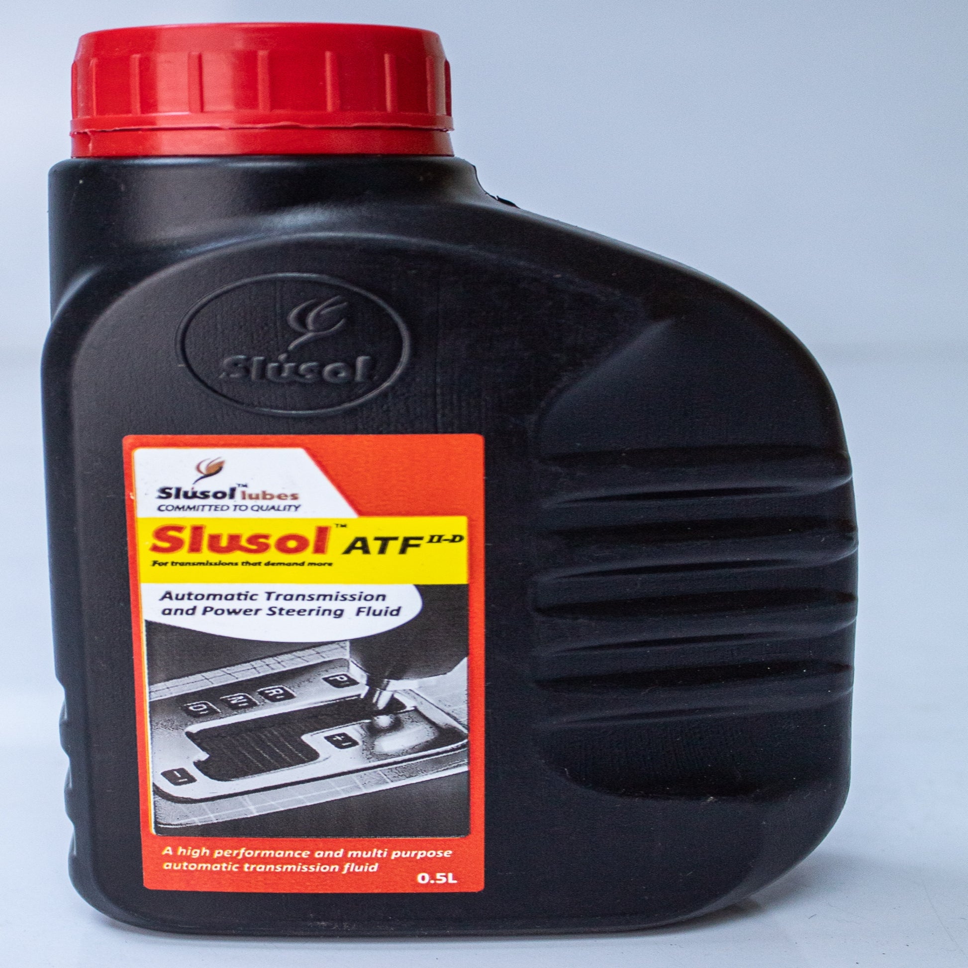 SLUSOL ATF II-D 0.5L ATF Power Steering Hydraulic — Mapett Autostore & Lubricants Kenya