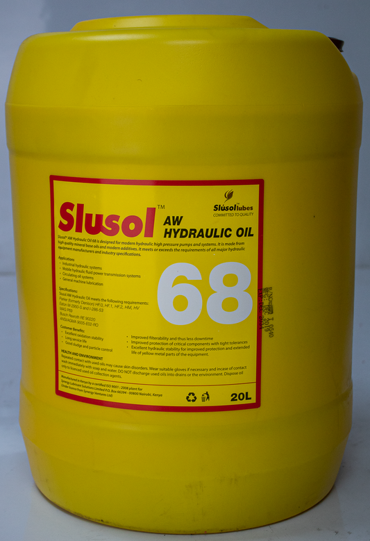 SLUSOL HYDRAULIC OIL AW 68