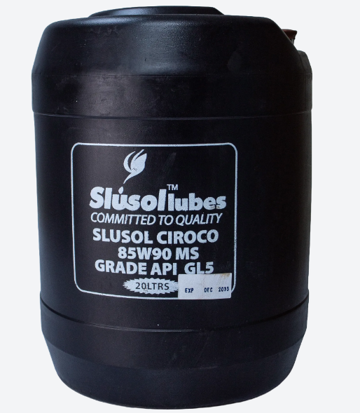 SLUSOL Ciroco EP SAE 85W90 API GL-5 20 Litres - Mapett Autostore & Lubricants